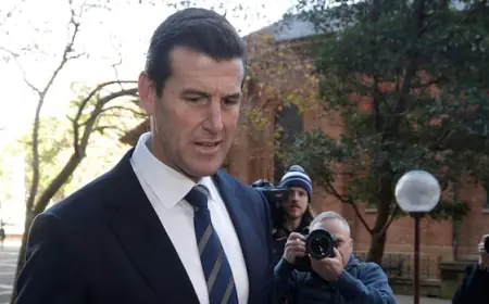 Decorated Australian soldier Ben Roberts-Smith charged with killing 5 unarmed Afghans during war