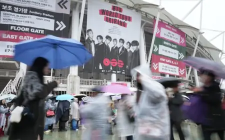 K-pop supergroup BTS kick off world tour in South Korea after 4-year hiatus