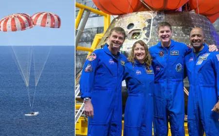 NASA celebrates Artemis II astronauts with welcome home event