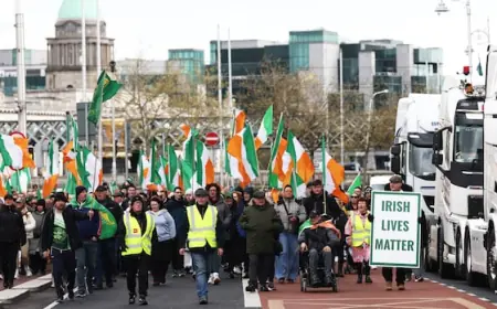 Fuel protests in Ireland continue as pumps run dry, prices rise amid war in Middle East