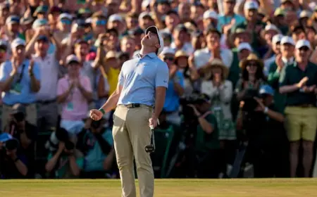 Rory repeats: McIlroy goes back-to-back at the Masters to join Jack Nicklaus, Nick Faldo and Tiger Woods