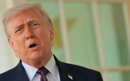 Iran port blockade has started, Trump says, after pledging approaching attack ships will be 'eliminated'