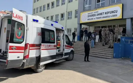 At least 16 wounded, gunman dead in school shooting in Turkey