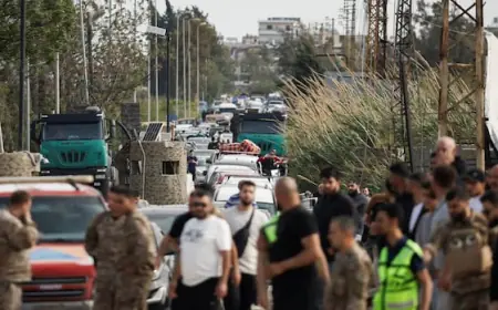 1 killed in Israeli strike in southern Lebanon on 1st full day of ceasefire deal