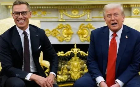 ‘It’s more shouting’: Finland’s president says he’s not exactly a ‘Trump whisperer’