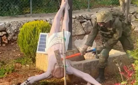 Israel condemns soldier's desecration of crucifix in south Lebanon