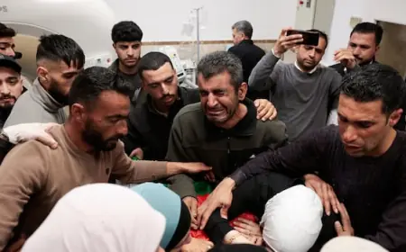 2 Palestinians, including 14-year-old, killed in Israeli settler attack in West Bank: health officials