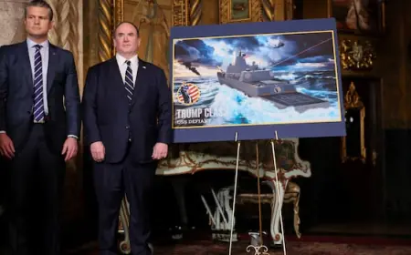 U.S. Navy Secretary out of his job in latest Pentagon shakeup