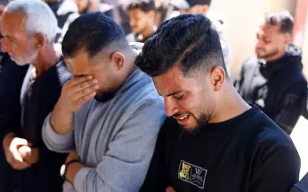 Israeli strikes, fire kill 5 in Gaza and West Bank, medics say