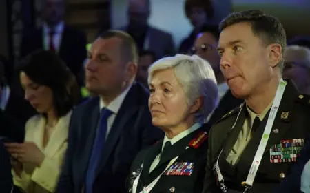 Canada’s top general tries to reassure Ukraine as NATO tensions flare