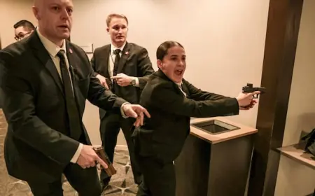 Trump rushed from White House correspondents' dinner after 'shooting incident'