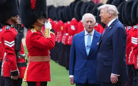 How will King Charles’s state visit to the U.S. unfold?