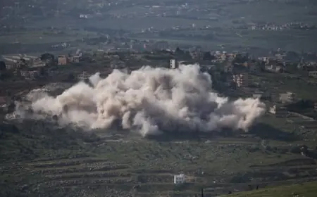 Israeli strikes hit east Lebanon, expanding conflict area despite ceasefire