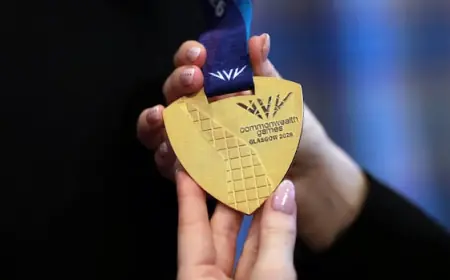 'Inclusive' medals revealed for Glasgow 2026 Commonwealth Games