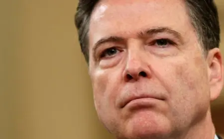 Comey appears in court on '86 47' allegation that legal experts say could be tough to prove
