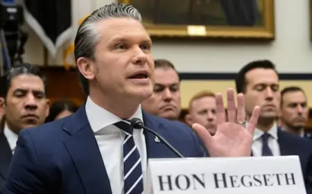 Hegseth accused of 'lying to the American public' about war in Iran during tense congressional hearing