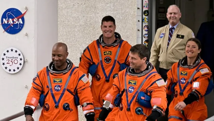 Artemis II launch: NASA astronauts now sealed inside spacecraft ahead of scheduled flight around the moon