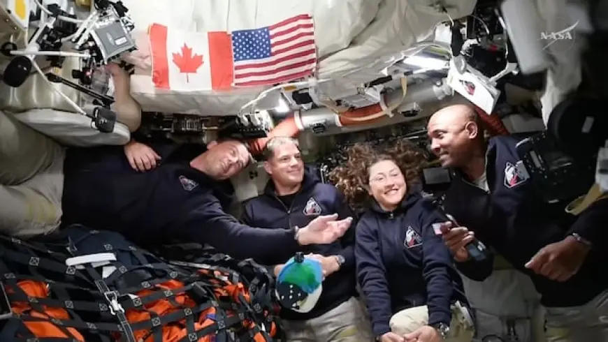 Canadian astronaut Jeremy Hansen conducts second Q&A live from space