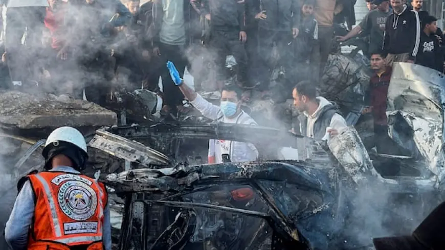 Israeli airstrike kills 4 Palestinians in Gaza, medics say