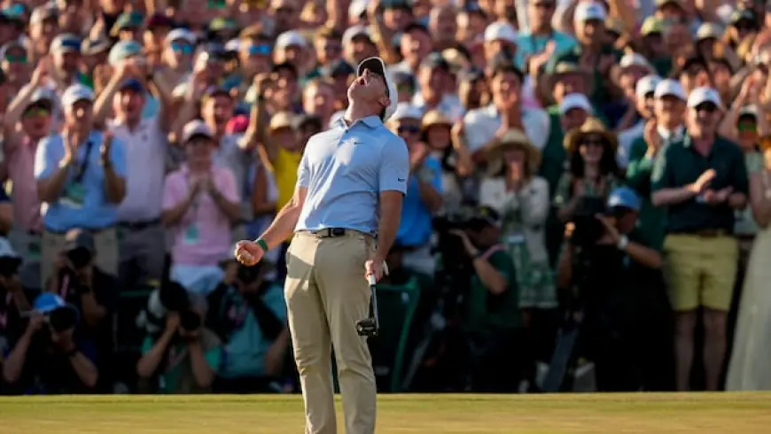 Rory McIlroy goes back-to-back at the Masters to join Jack Nicklaus, Nick Faldo and Tiger Woods