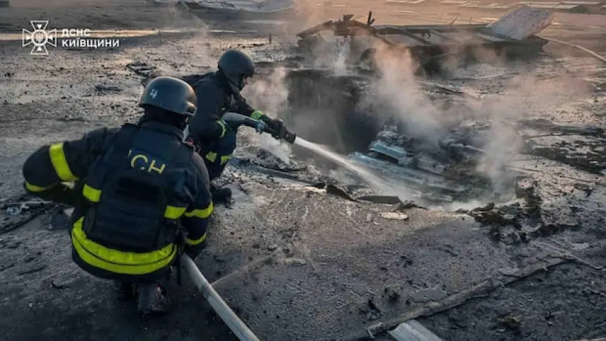 Russia fires missiles into Kyiv, killing a child and wounding several others, mayor says