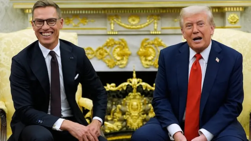 ‘It’s more shouting’: Finland’s president says he’s not exactly a ‘Trump whisperer’