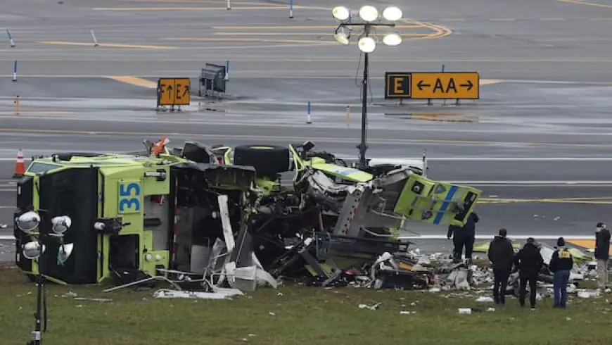 Fire truck heard 'stop, stop, stop' before deadly LaGuardia crash but didn't know warning was for them: NTSB