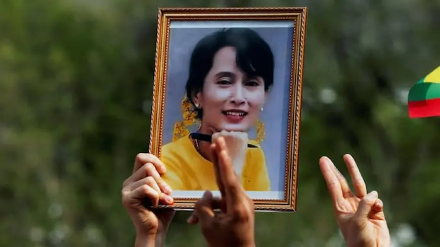 Myanmar’s Aung San Suu Kyi to serve rest of prison term under house arrest