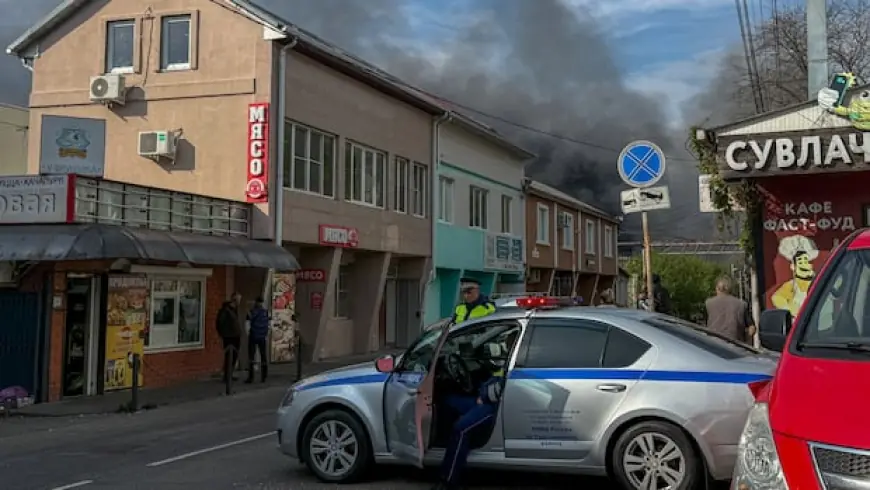 Residents of Russia's Tuapse told not to drink tap water after drone attack on refinery