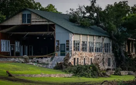 Camp Mystic halts plans to reopen a year after deadly Texas river flooding