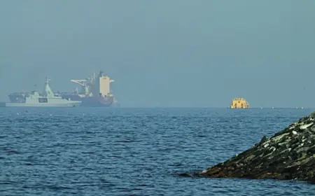 Trump says operation will start Monday to help stranded ships leave Strait of Hormuz