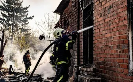 Russia fires dozens of drones at Ukraine in 'obvious spurning' of ceasefire, says Zelenskyy