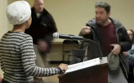 Man who sprayed U.S. Rep. Ilhan Omar from syringe during town hall pleads guilty to assault