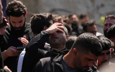Israeli strikes kill 5 in southern Lebanon as Hezbollah rockets hit open areas in Israel