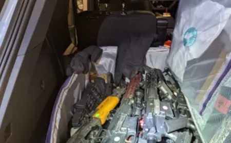 2 Canadians among suspects charged in U.S. with attempting to smuggle guns into Canada