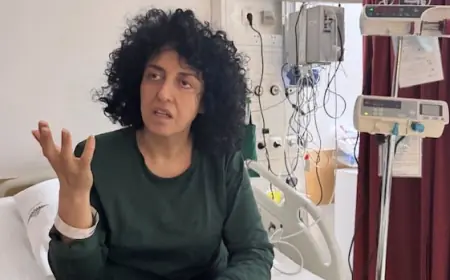 Jailed Iranian Nobel laureate's health condition 'very dangerous,' husband says