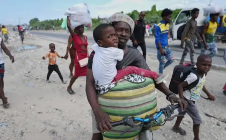 Hundreds flee homes in Haiti amid new wave of gang violence