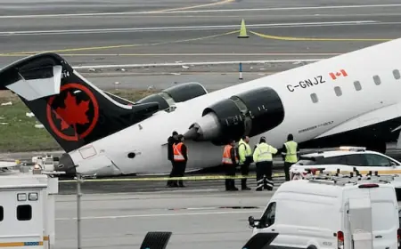 FAA adding transponders to all its airport vehicles after Air Canada plane's deadly LaGuardia runway crash