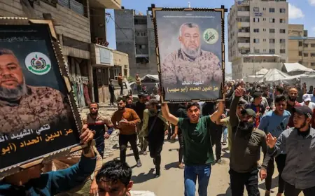 Israel's military says Hamas commander killed in airstrike on Gaza