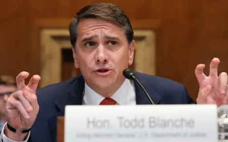 Todd Blanche grilled over Trump administration's $1.8B 'anti-weaponization' fund