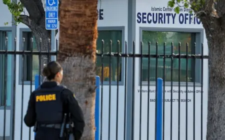 San Diego mosque shooters met online and shared hateful views, FBI says