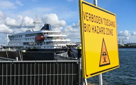 Hantavirus outbreak doesn't appear to have originated on Dutch cruise ship, CEO says