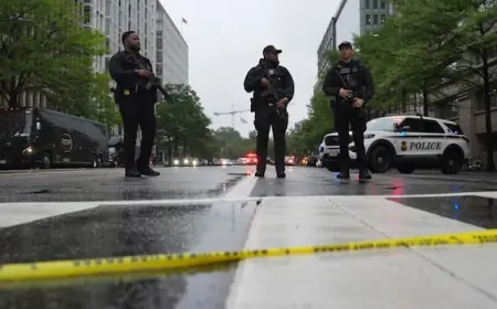 Person shot by Secret Service near the White House, authorities say