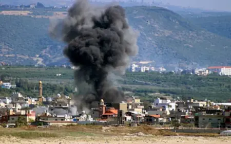 Israeli strike on village in eastern Lebanon kills 12, as troops try to push farther north