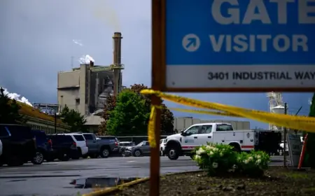 1 dead, 9 missing in wake of chemical tank implosion at U.S. paper mill