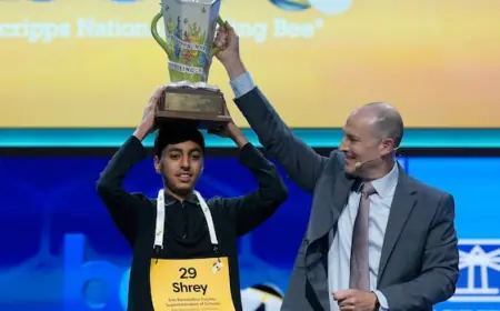 14-year-old Californian wins Scripps National Spelling Bee in lightning-round tiebreaker