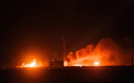 Blue Origin's New Glenn rocket explodes on launchpad at Cape Canaveral