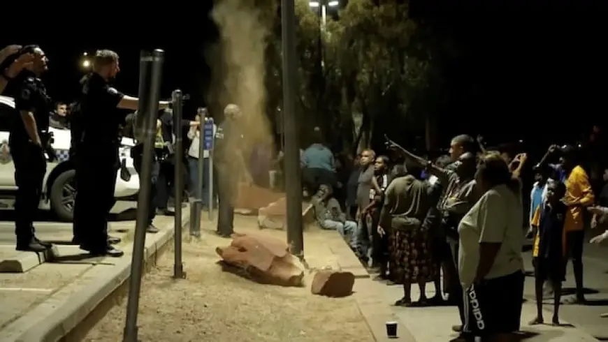 Protesters clash with police in Australia after suspected killer of Indigenous girl arrested