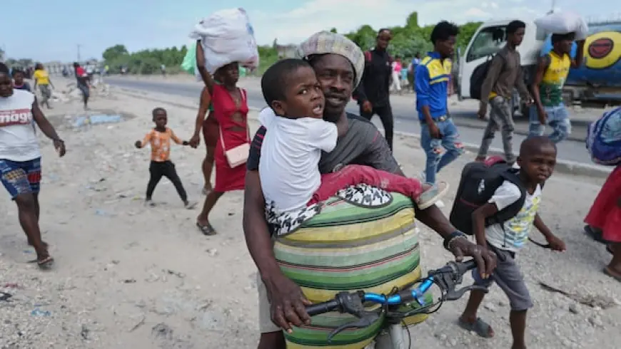 Hundreds flee homes in Haiti amid new wave of gang violence