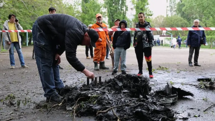 Russia launches missiles, drones at Kyiv in massive overnight attack, Ukrainian officials say